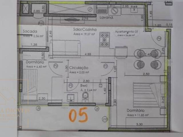 #481 - Apartamento para Venda em Campos Novos - SC